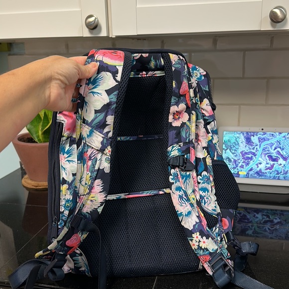 Vera Bradley Floral Backpack - Navy and Multicolor - Picture 12 of 16